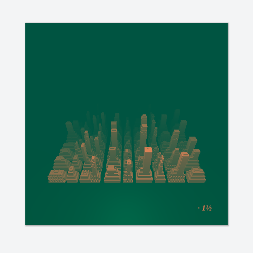 Manhattan 1916 #57 static token preview