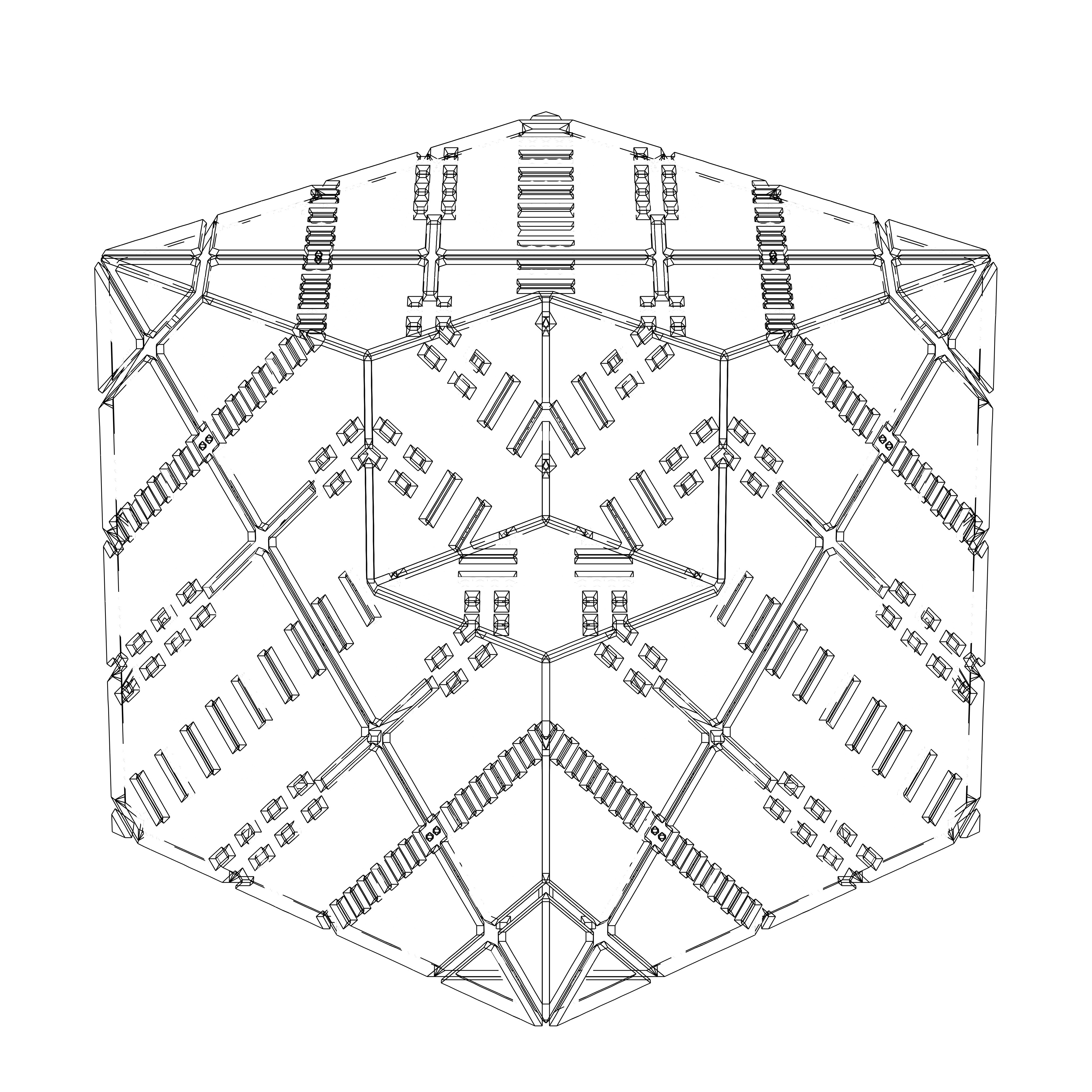LL21 Alien Art Cube #575 static NFT preview