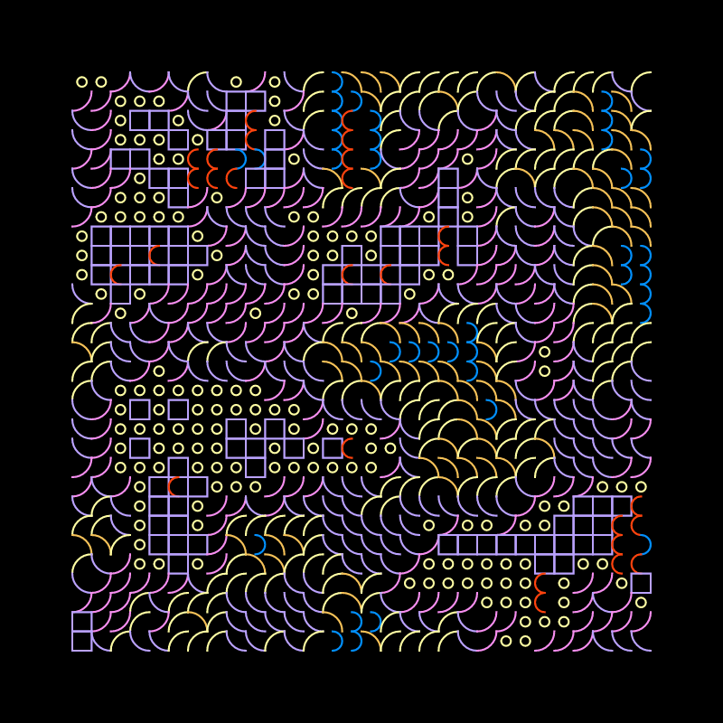 Vanilla Patterns #21 static NFT preview