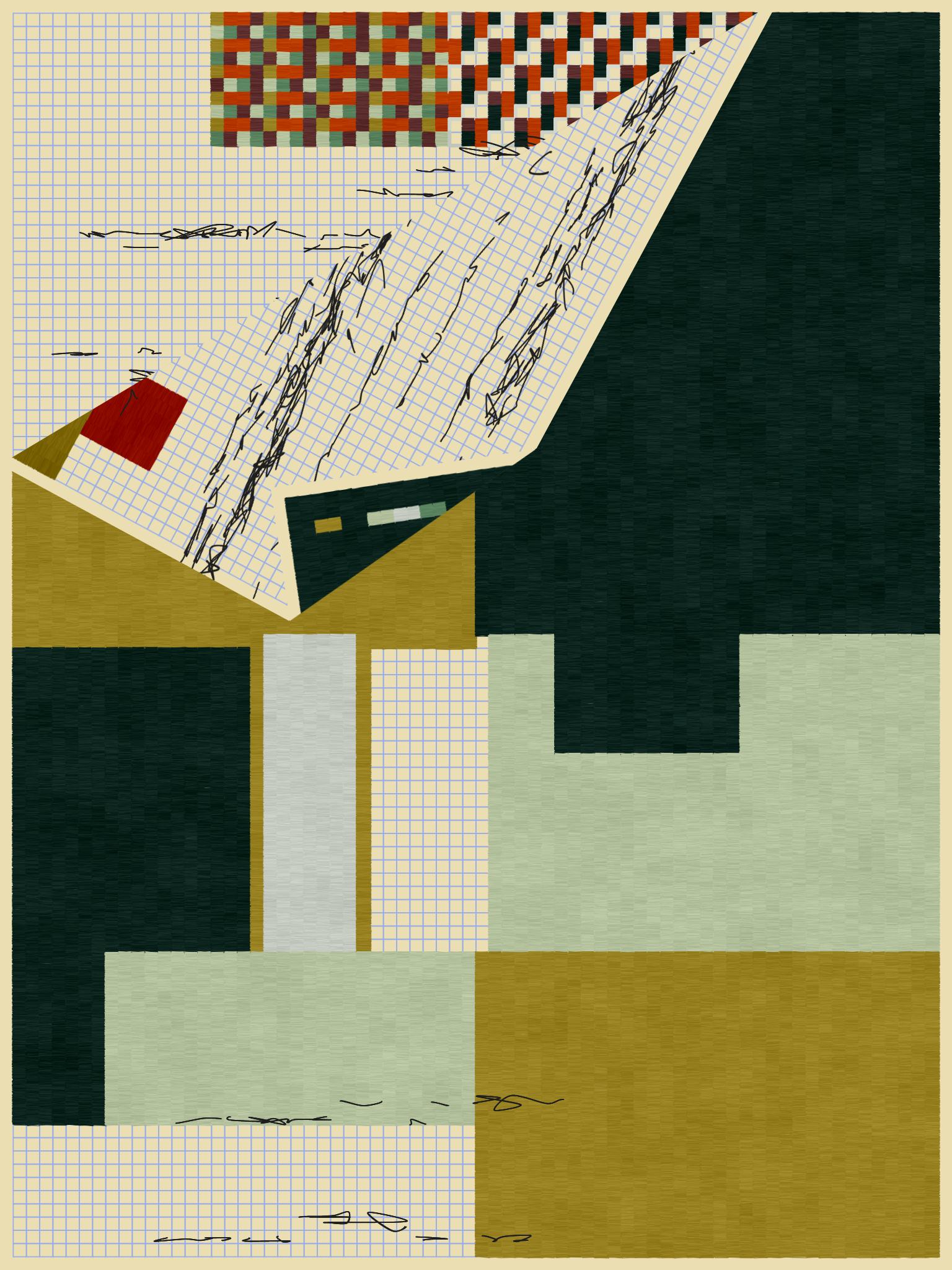 All Fold: Sketch #57 static NFT preview