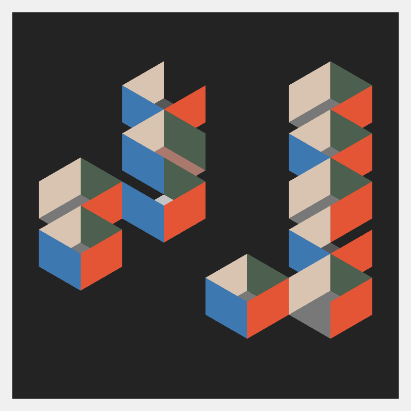 Cube or Cubist? #18 static NFT preview