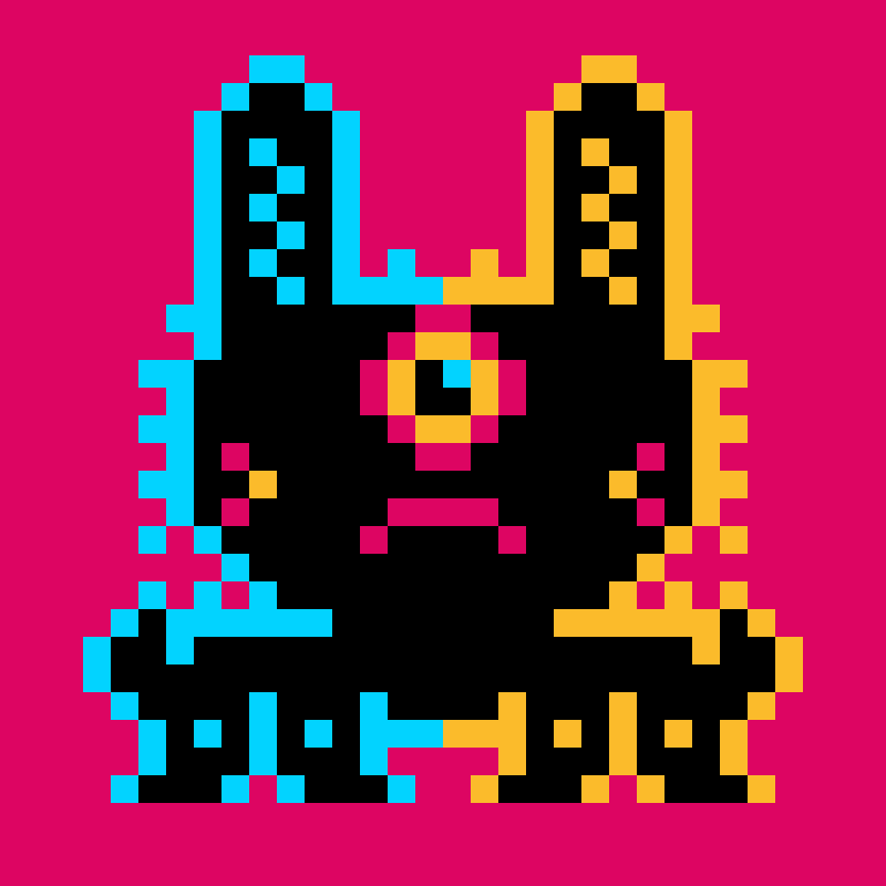 CMYKreatures #46 static NFT preview