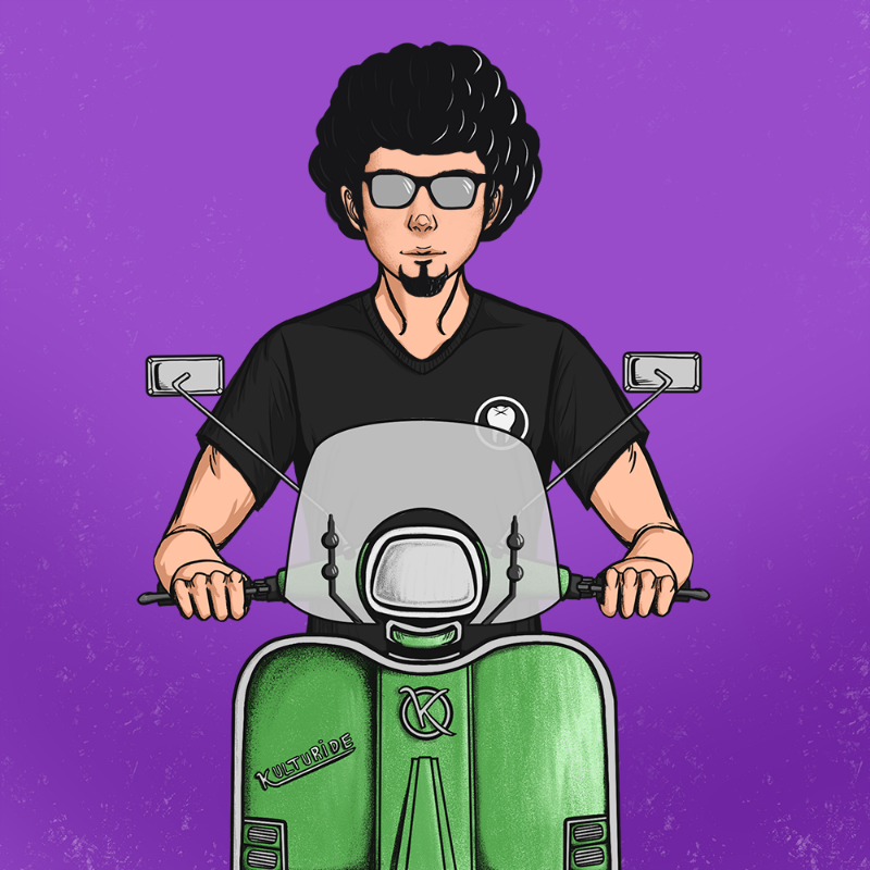 SCOOTER RIOT #118 static token preview
