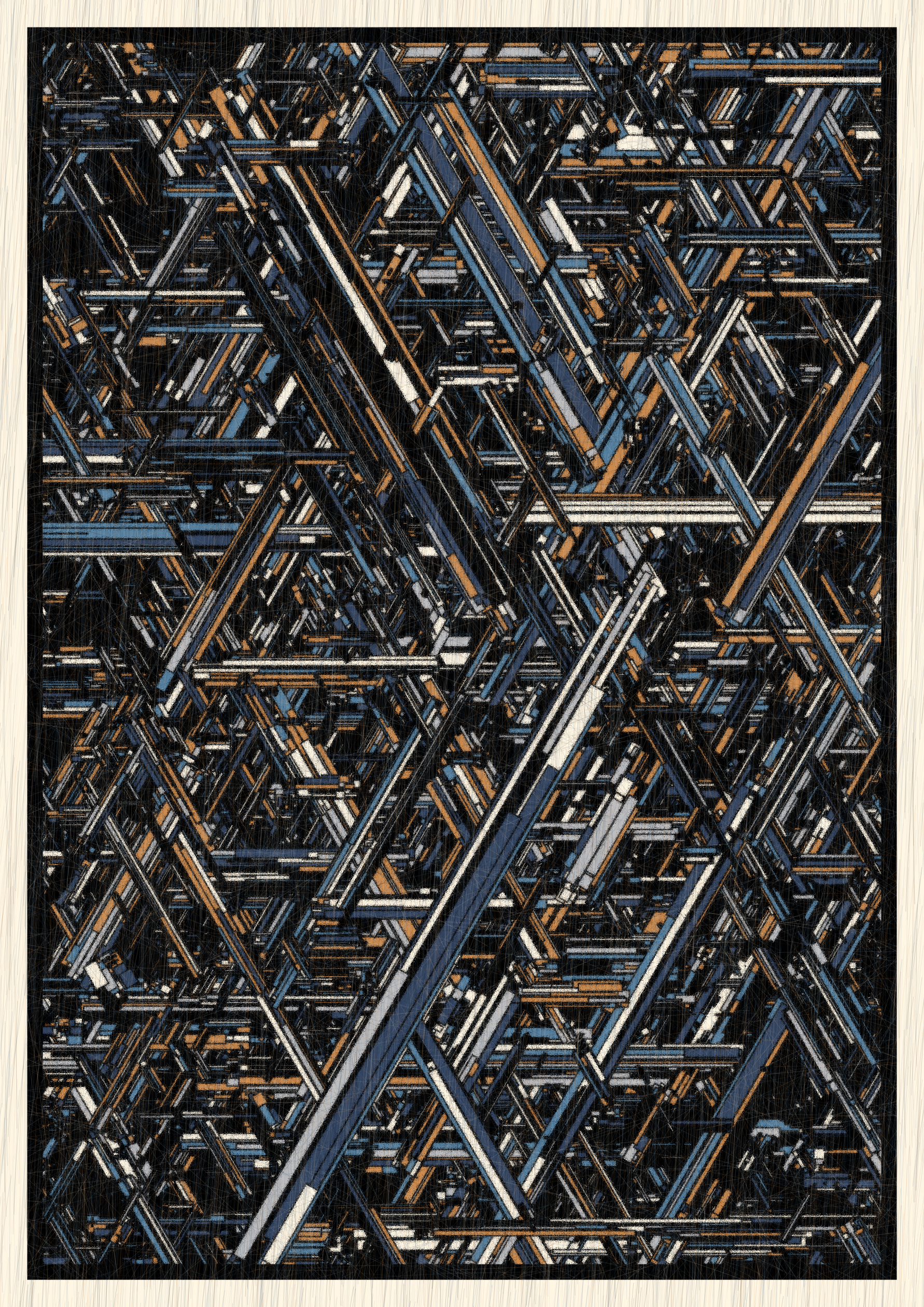 Rutilated #67 static NFT preview