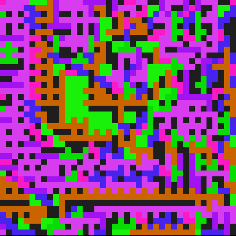 random.tetris #77 static token preview
