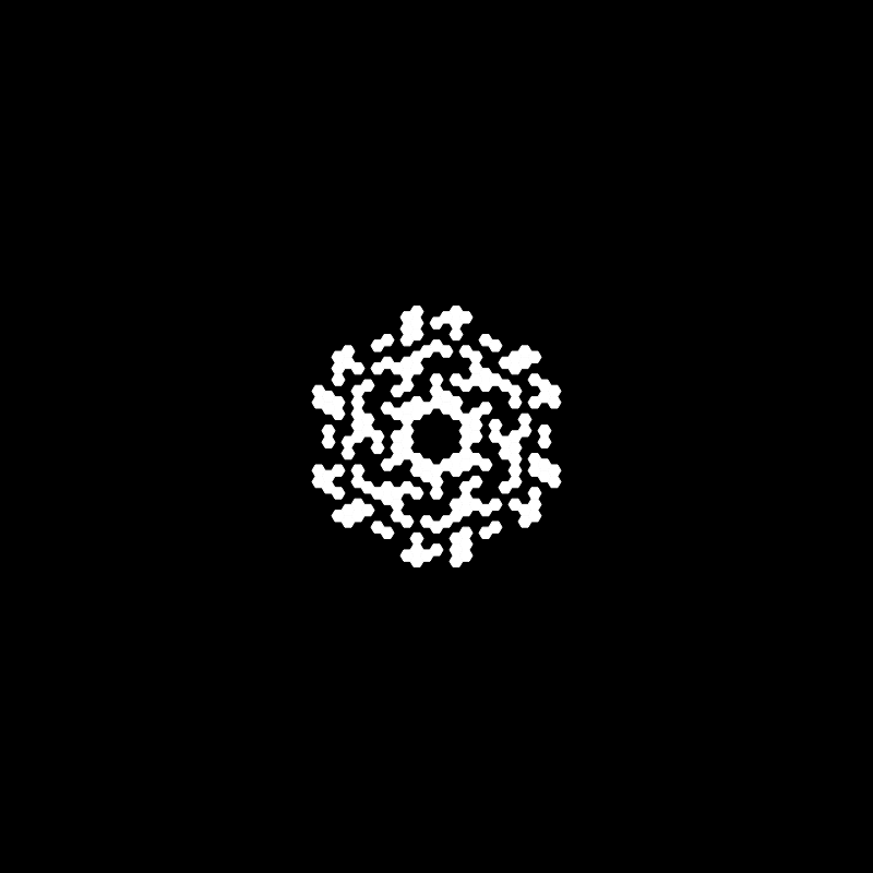 Snowflake #499 static NFT preview