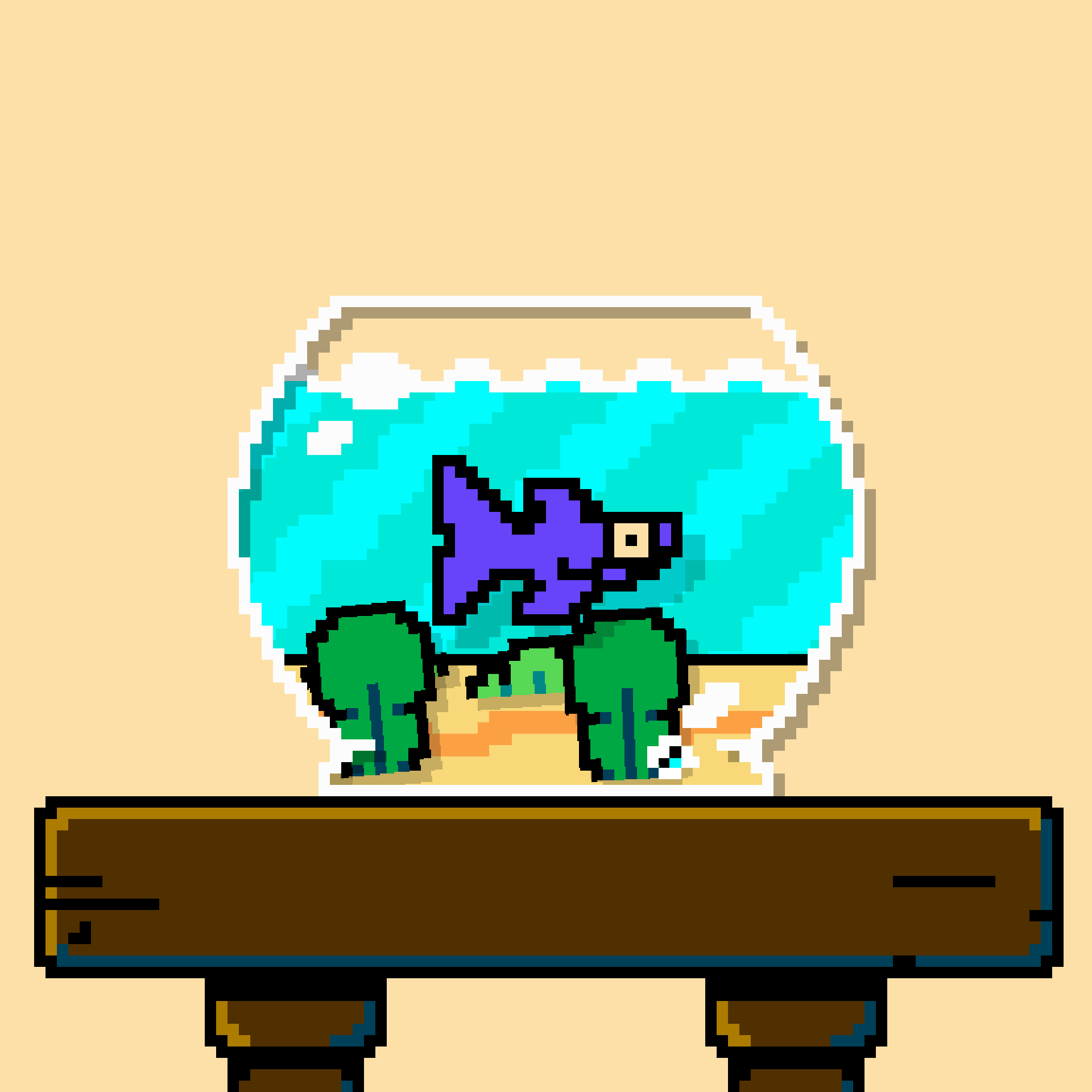 betta fish #284 static token preview