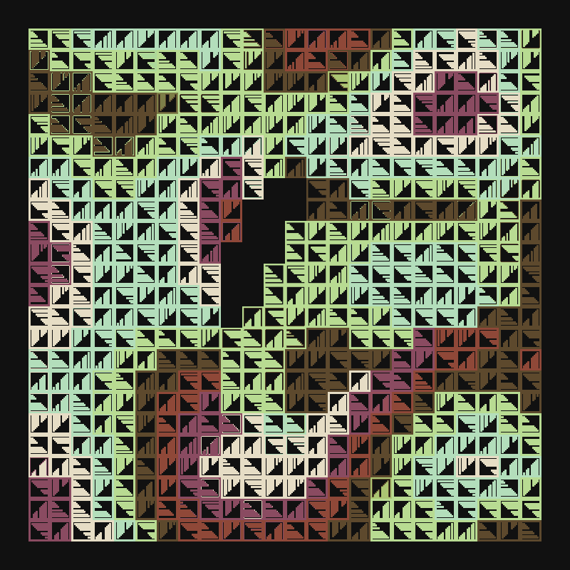 Archaic patterns #38 static token preview