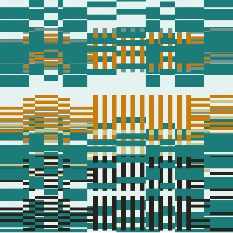 The Rhythms - Weave Bars #53 static NFT preview