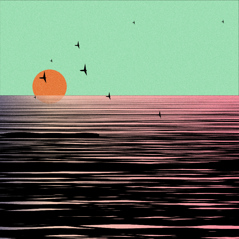 Coastal Waves #170 static NFT preview