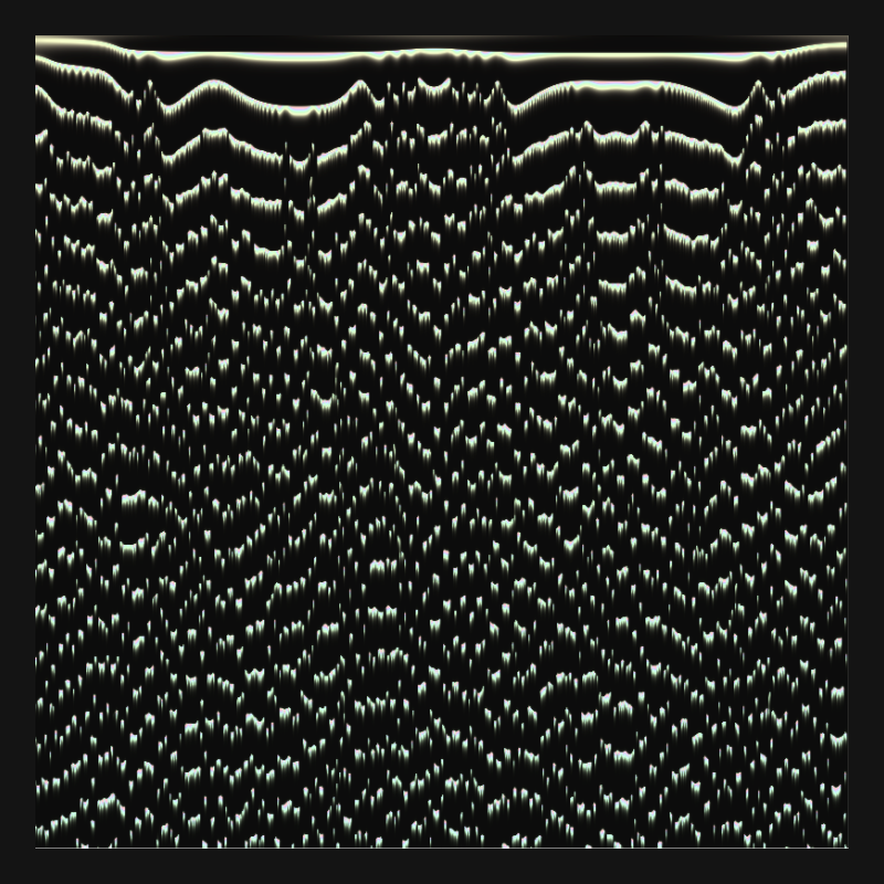 LandWaves #158 static NFT preview