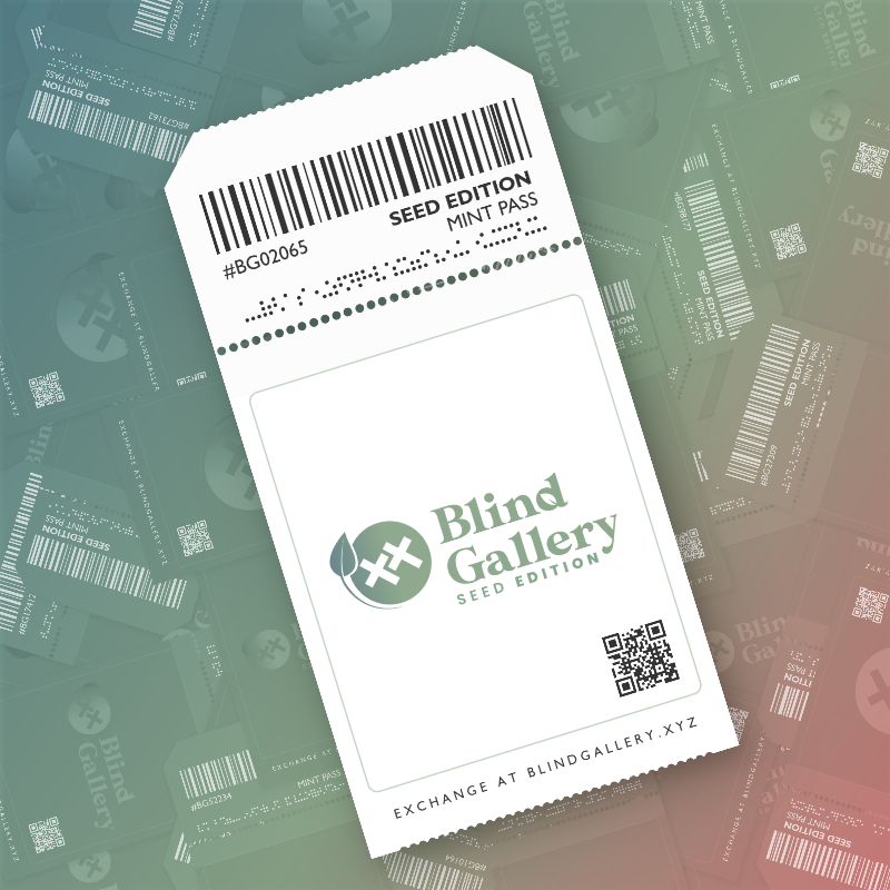 Blind Gallery Mint Pass (Seed Edition) #194 static NFT preview