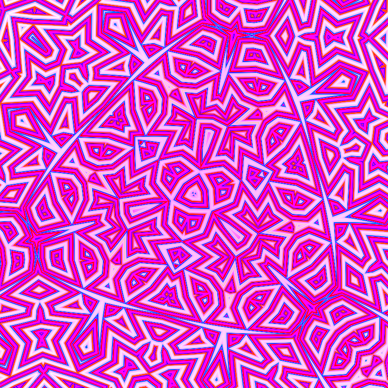 Psilocybin vision #3 - #fxhashturnsone #18 static token preview
