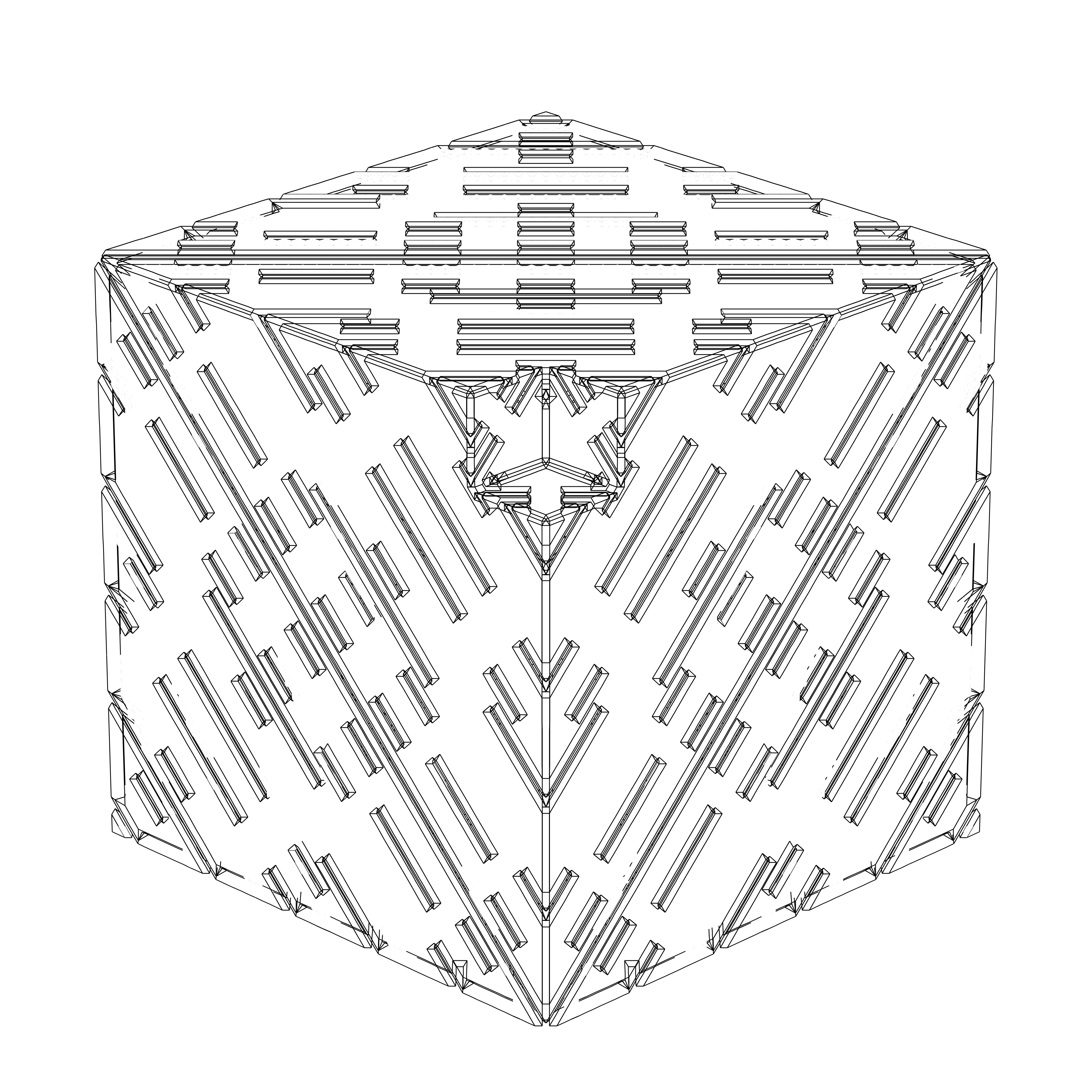 LL21 Alien Art Cube #353 static token preview