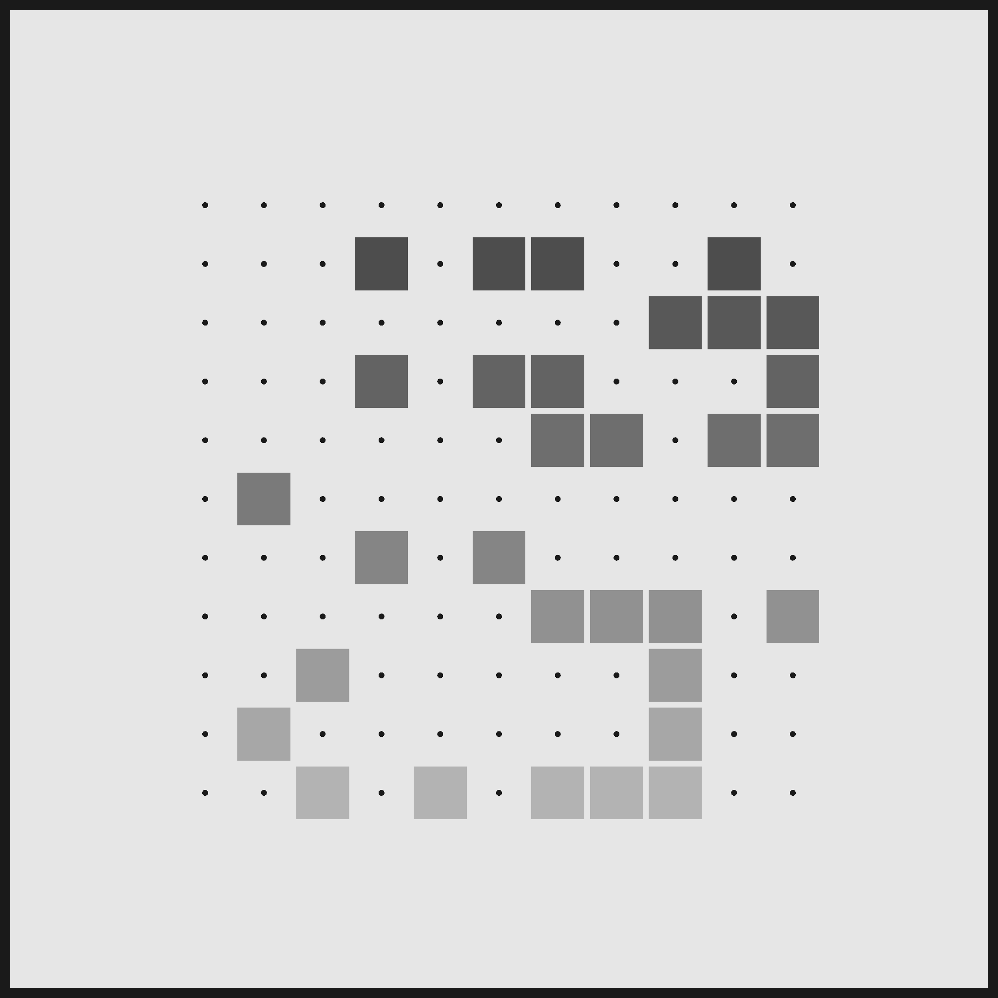 Noisy Pixel Management #731 static NFT preview