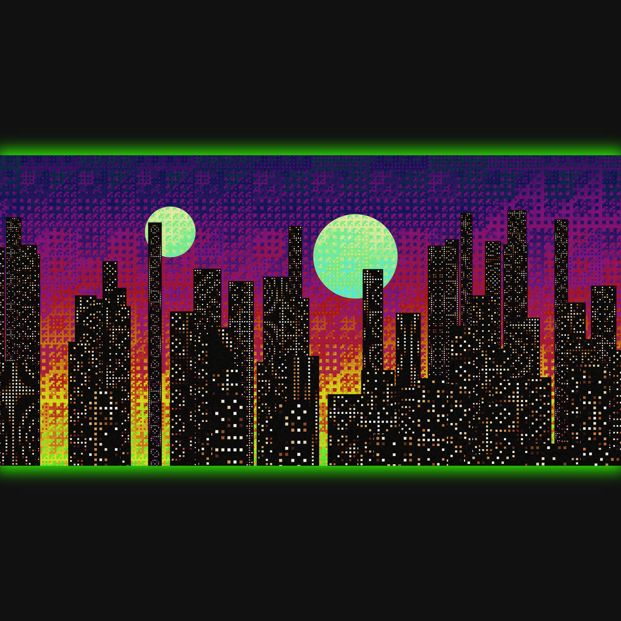Byte City Night #183 static NFT preview