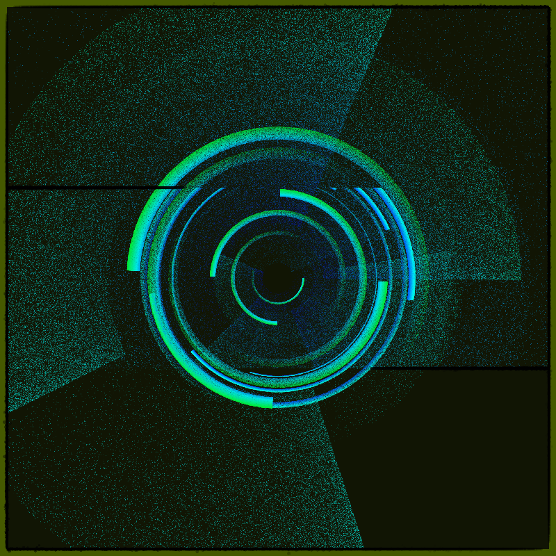 Mapped Orbits for Unbound Electrons #128 static NFT preview
