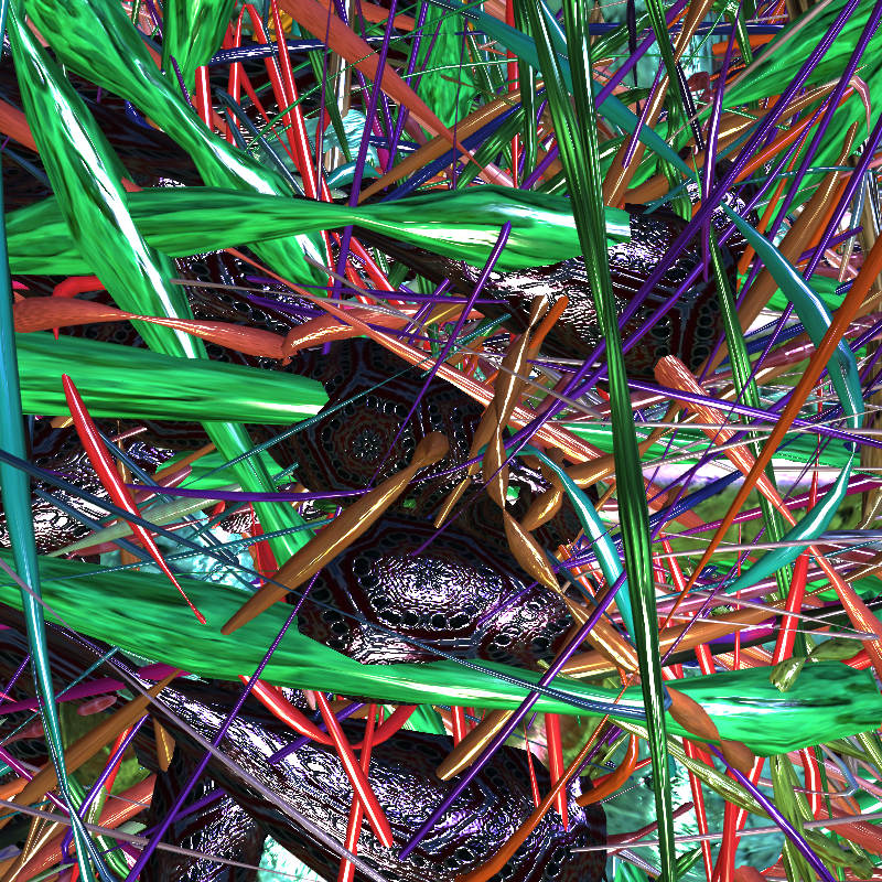 Prismatic Thickets #948 static NFT preview