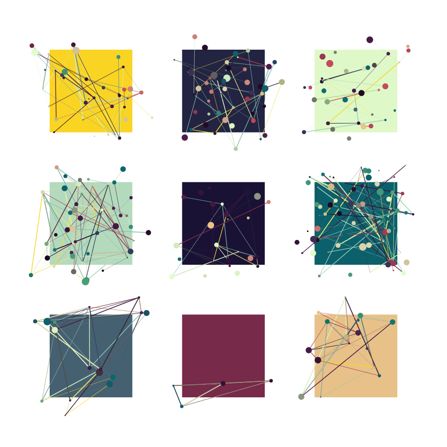Atom Grid #51 static NFT preview