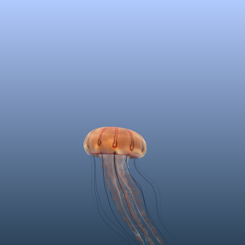 Jellyfish #36 static NFT preview