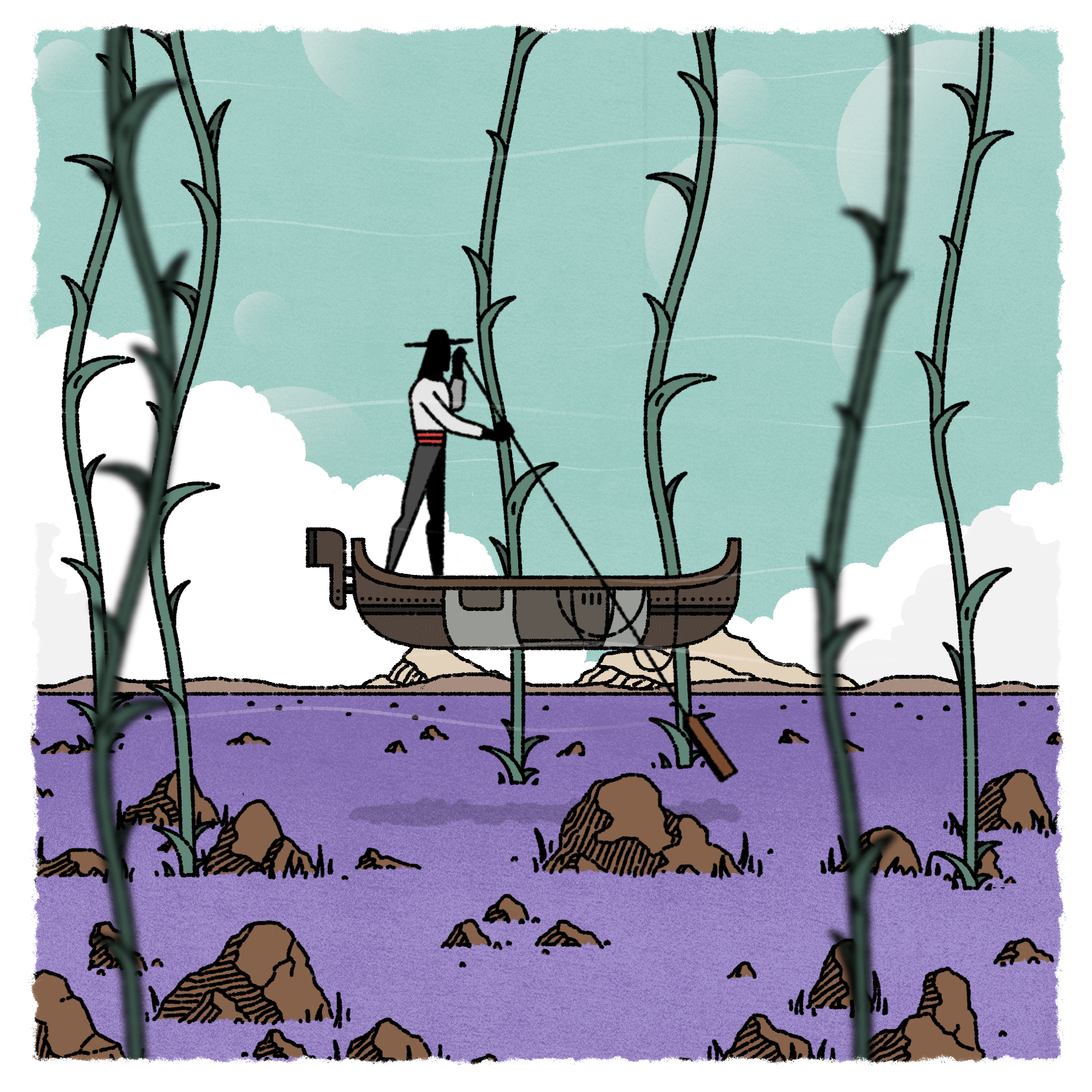 Travelling Gondola #77 static NFT preview