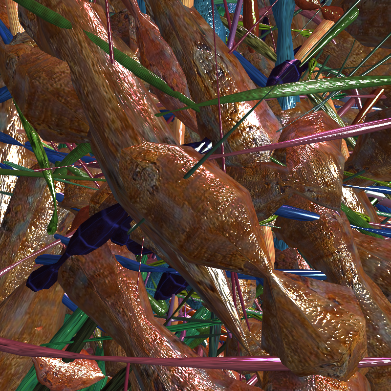 Prismatic Thickets #644 static NFT preview