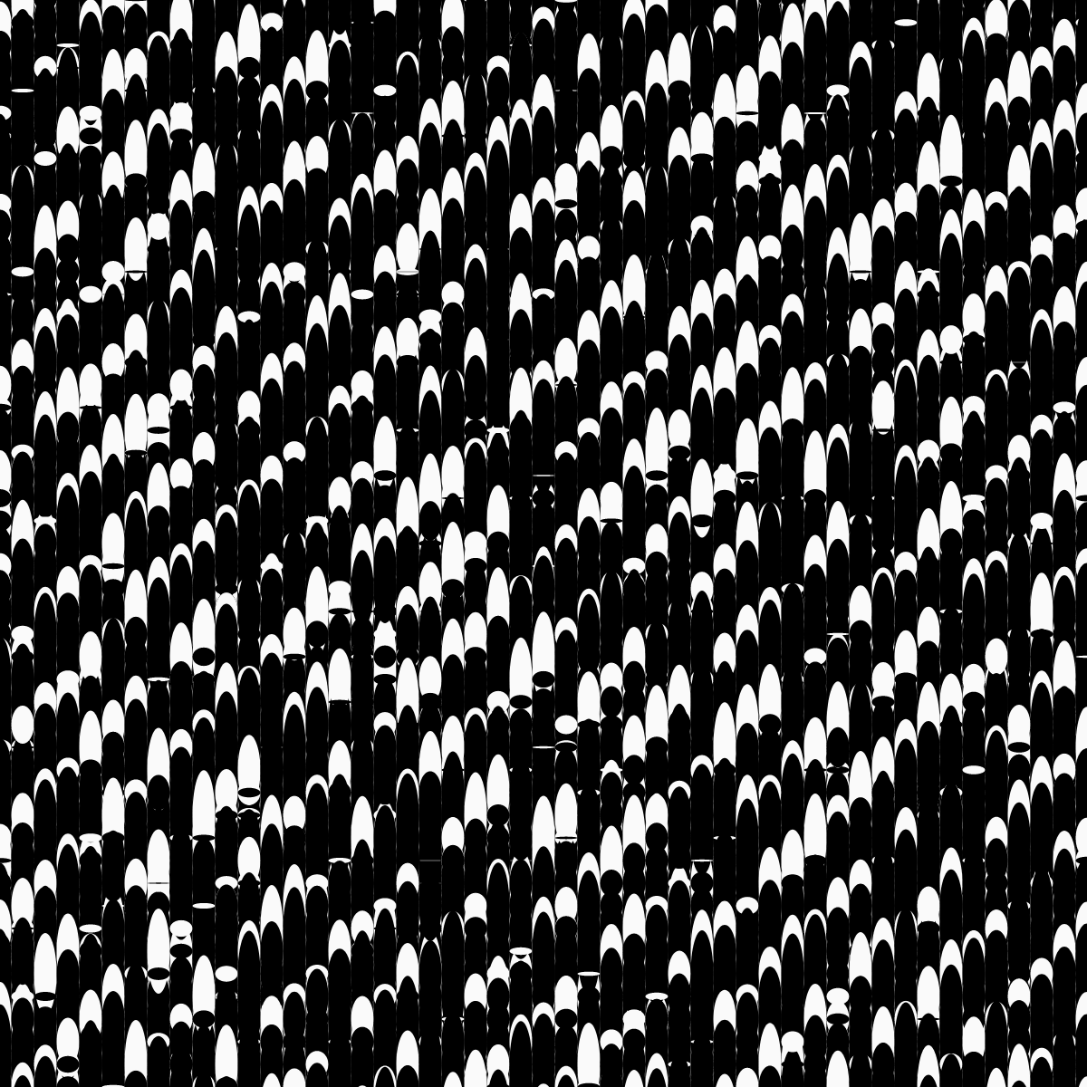 ElementaryCellularAutomatonMadeOfEllipses #85 static NFT preview
