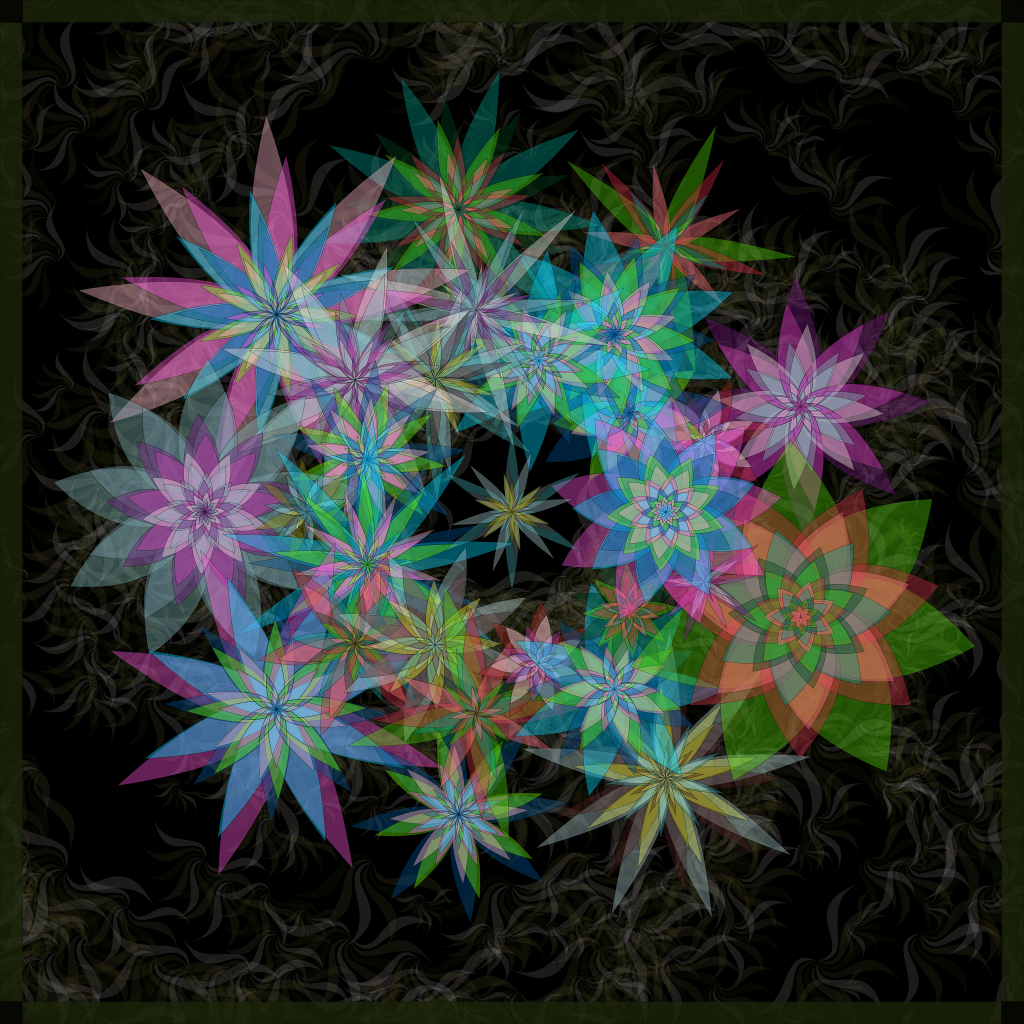 Bezier Garden #111 static token preview