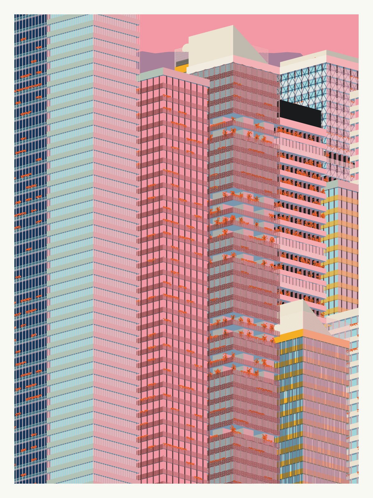 Perpendicular Inhabitation #372 static NFT preview
