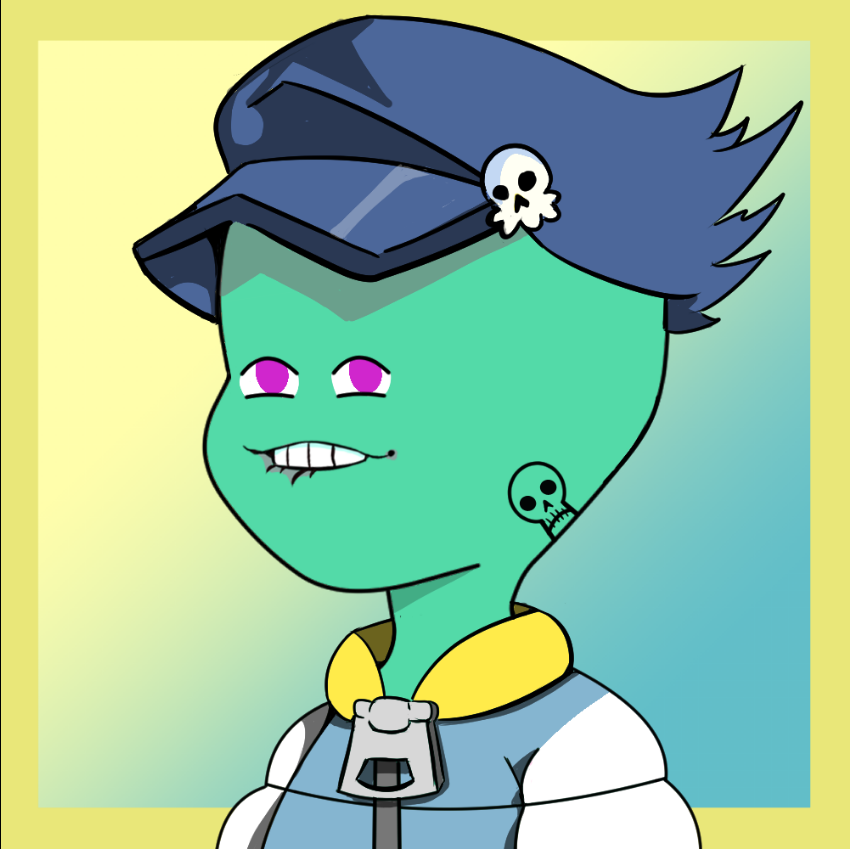 Jelly dudes #1881 static NFT preview