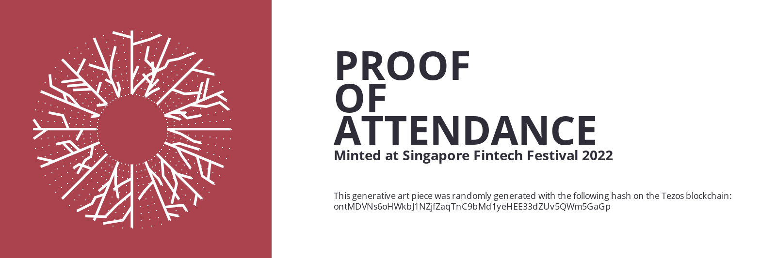 SFF2022 Proof of Attendance Token #2235 static token preview