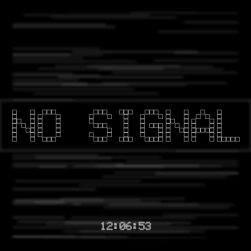 No Signal #80 static token preview