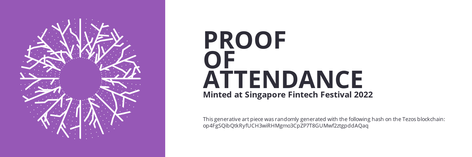 SFF2022 Proof of Attendance Token #1812 static token preview
