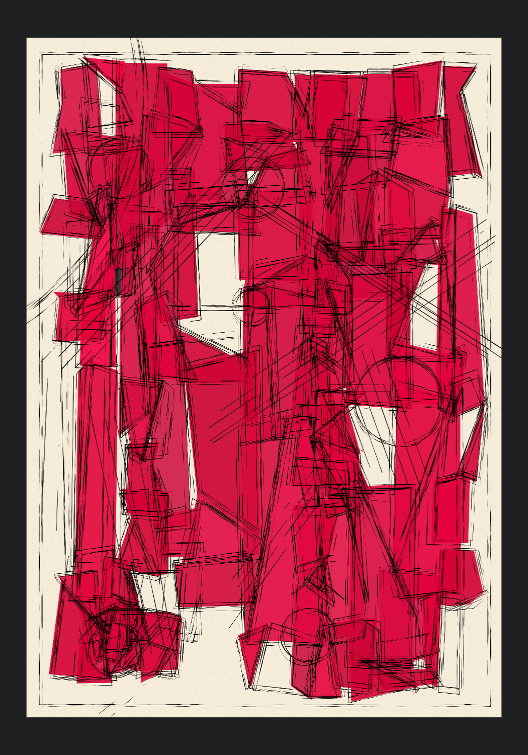 Sketch Block #186 static NFT preview