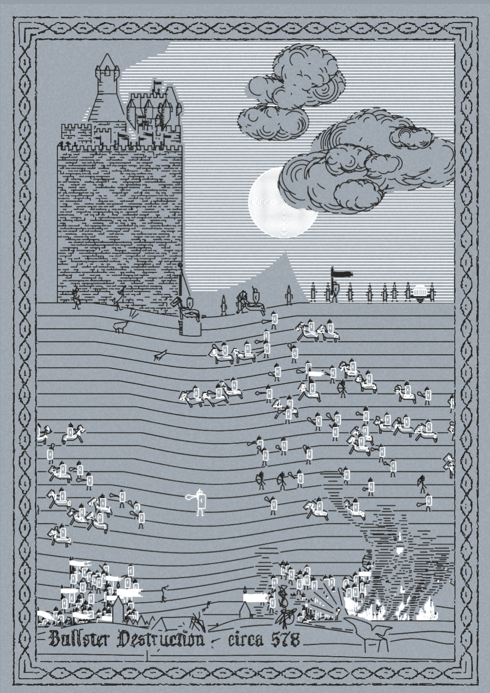 Plottable Era: (II) Medieval #136 static NFT preview