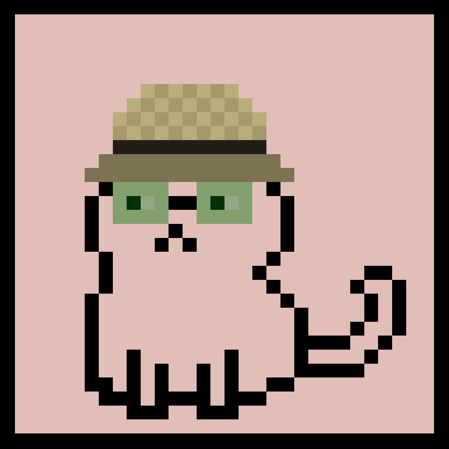 Lazy Kitties #1057 static token preview