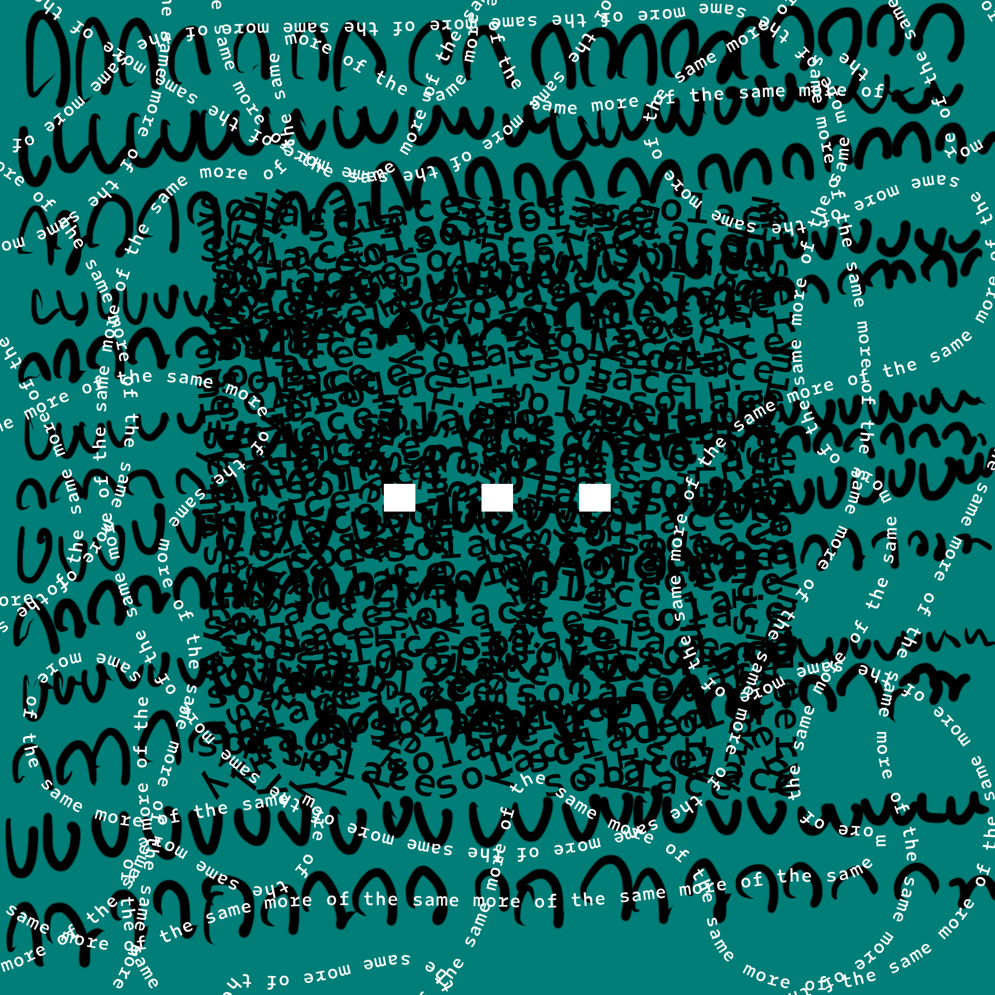 Letters to young poets #82 static token preview