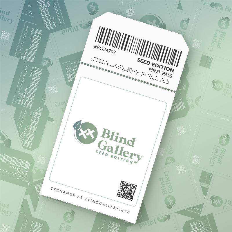 Blind Gallery Mint Pass (Seed Edition) #748 static NFT preview