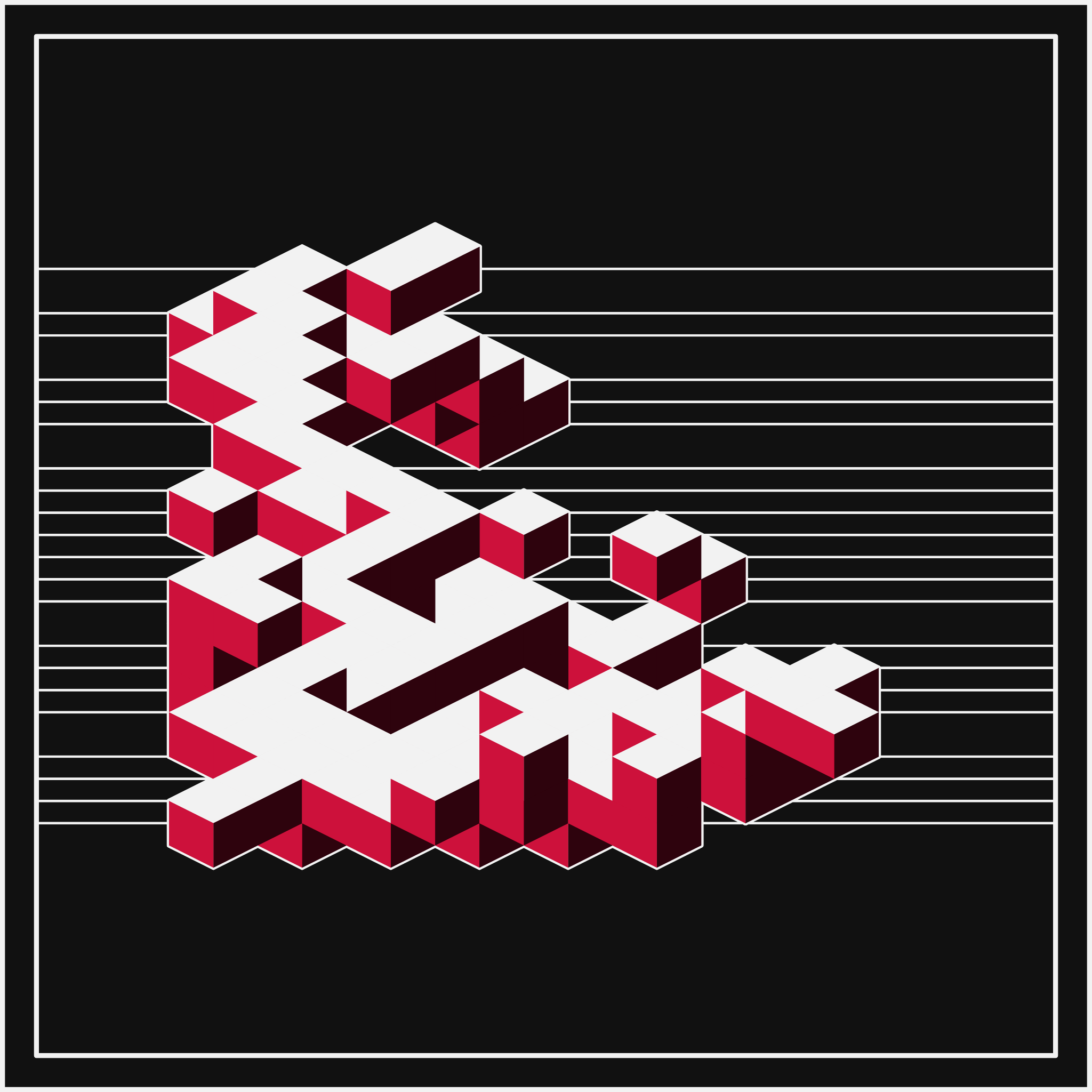 Cube on Cube #115 static NFT preview