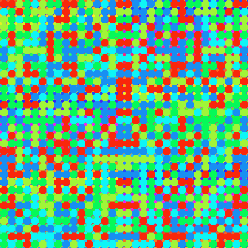 Squares and dots #33 static token preview
