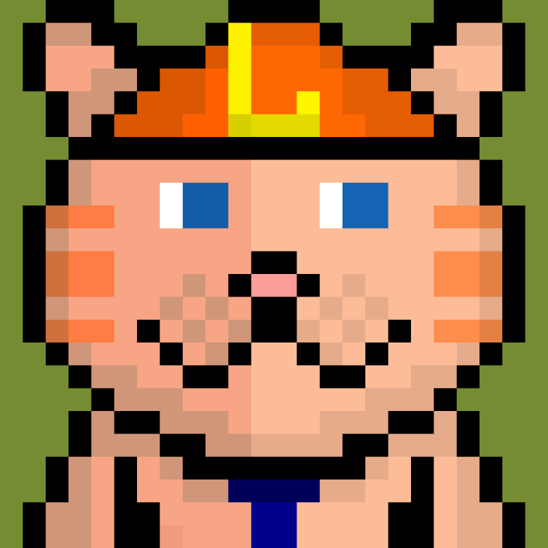 Morixels Cats #76 static token preview