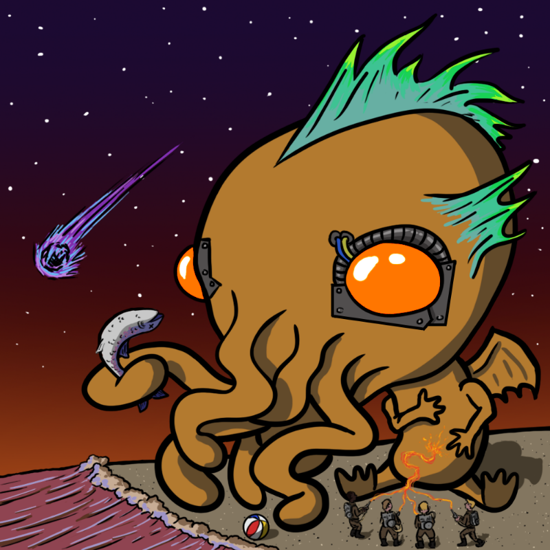 Chibi-thulhu #254 static token preview
