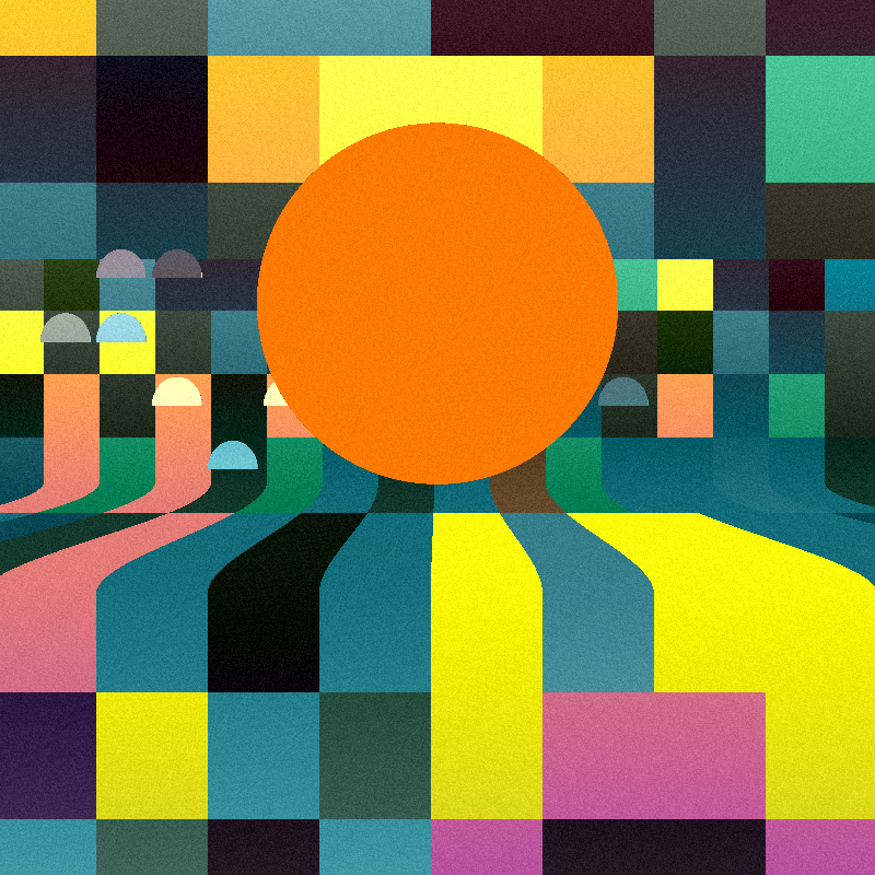 A SLOW DAY AT THE RIVER #98 static NFT preview