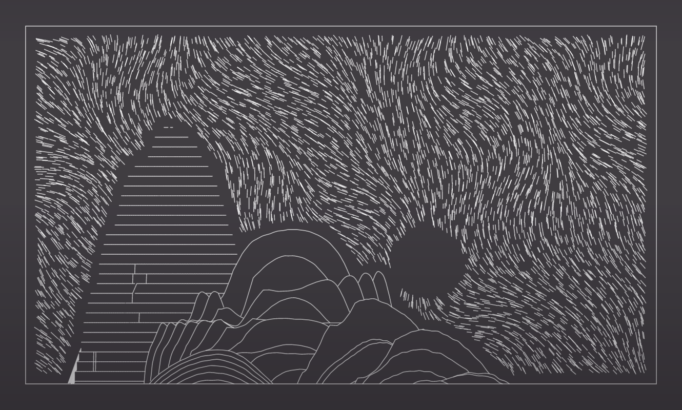 Metal Mountains #170 static NFT preview