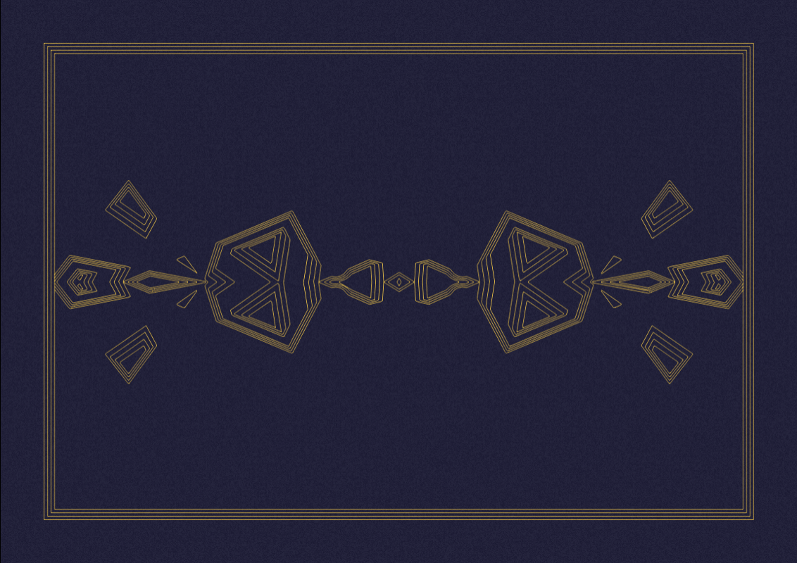 Plottable Art Deco #43 static token preview