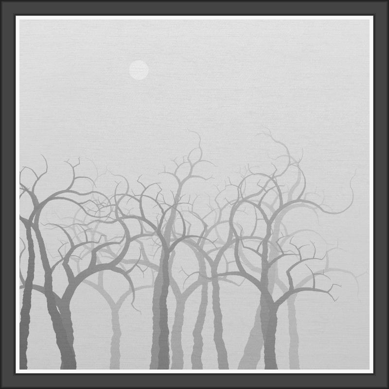 The Foggy Trees #140 static token preview