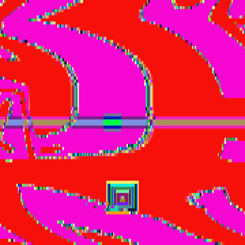 Pixel Flood #125 static NFT preview