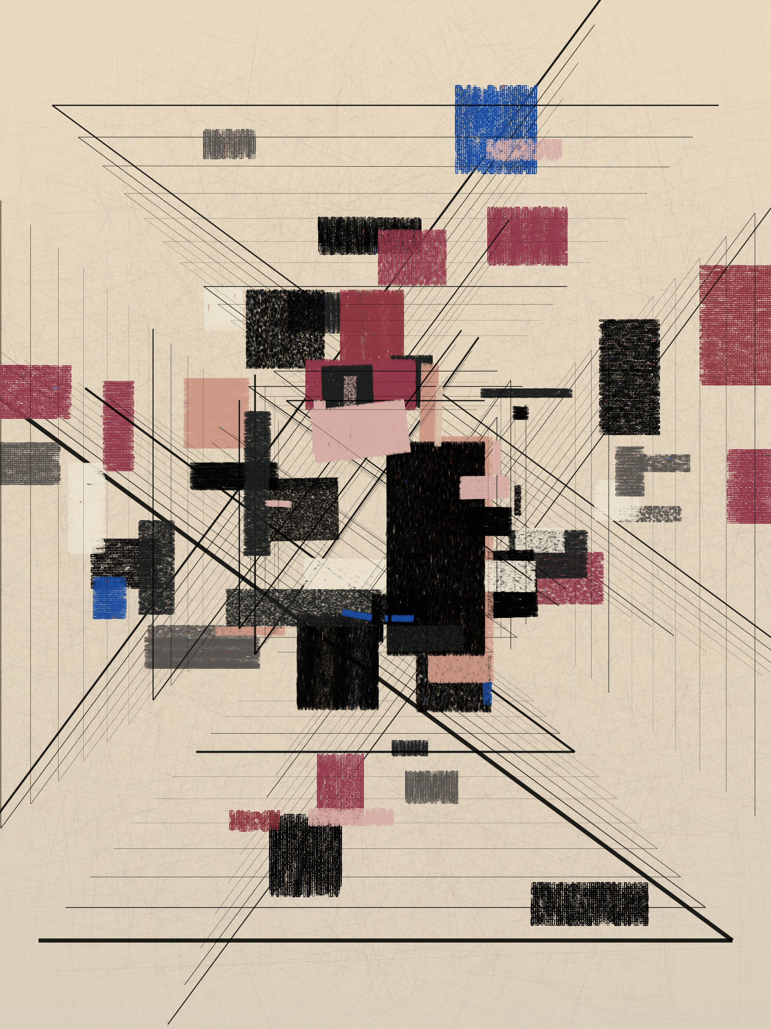 Generative Composition #40 static NFT preview
