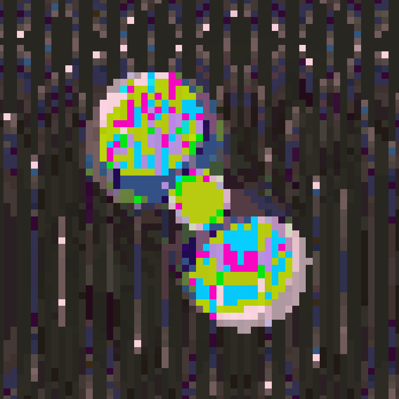 Psychedelic Pixels #25 static token preview