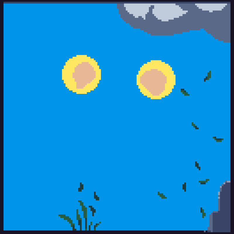 Windy Day Under Tree #37 static token preview